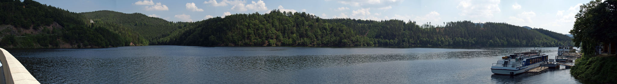 Panorama_Hohenwarte_Stausee